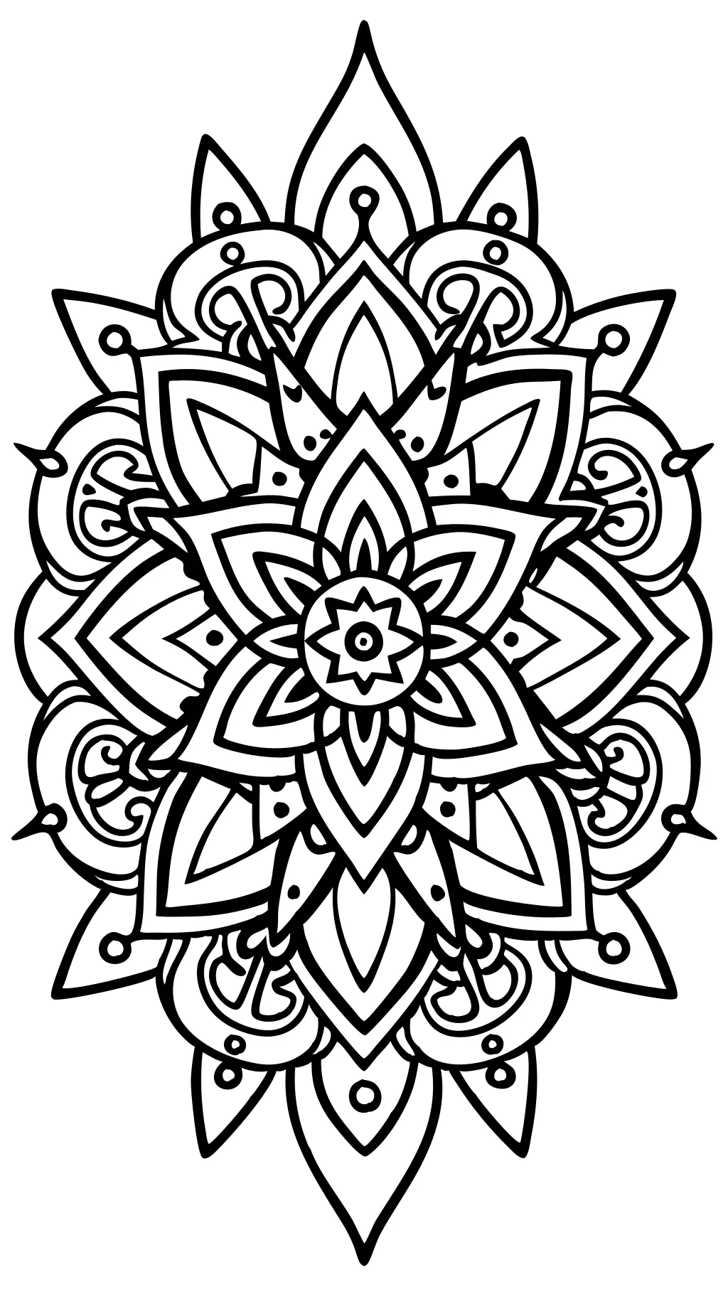 tangle coloring pages